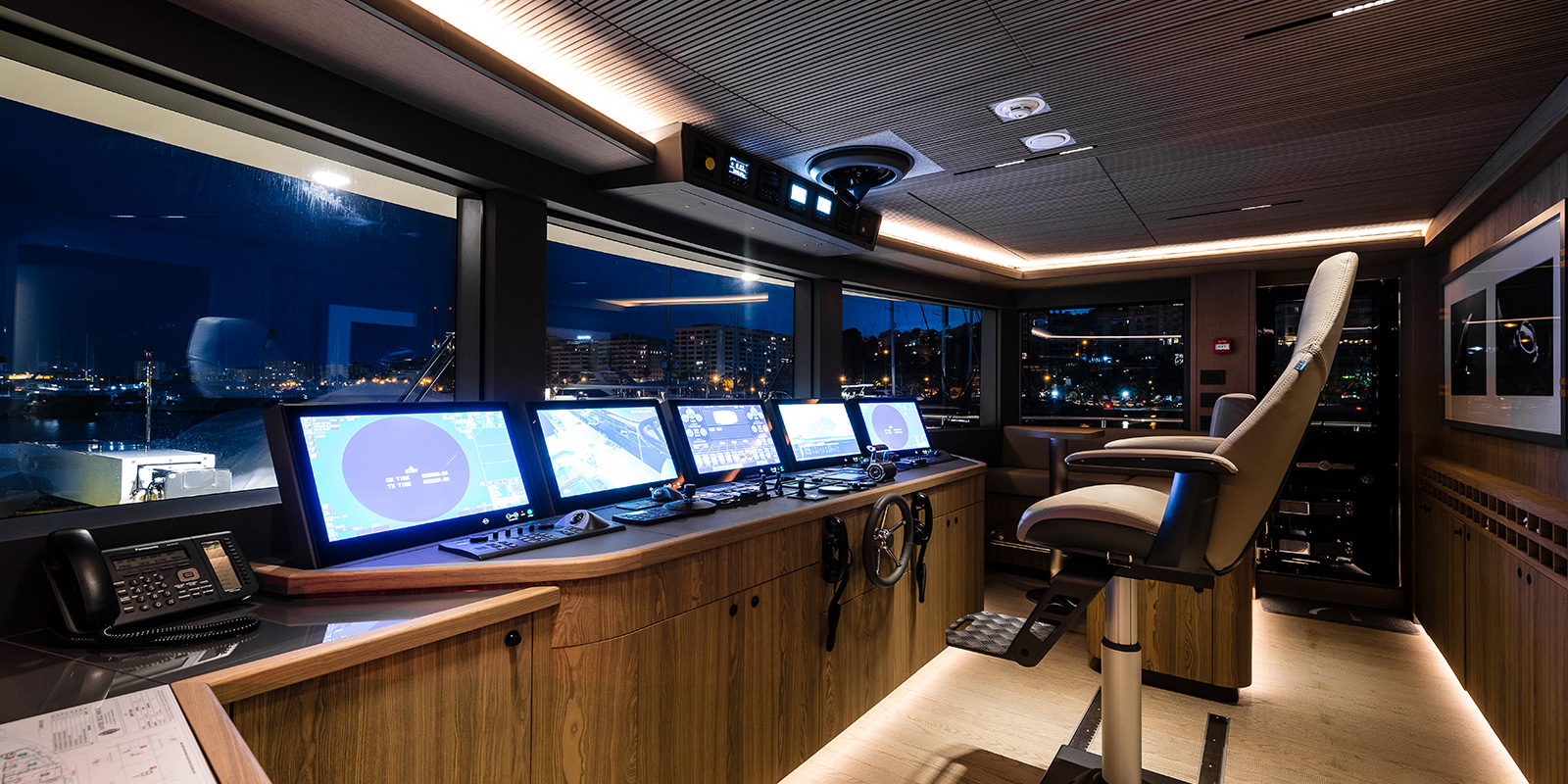 Interior, Deep Blue 141' / Acala