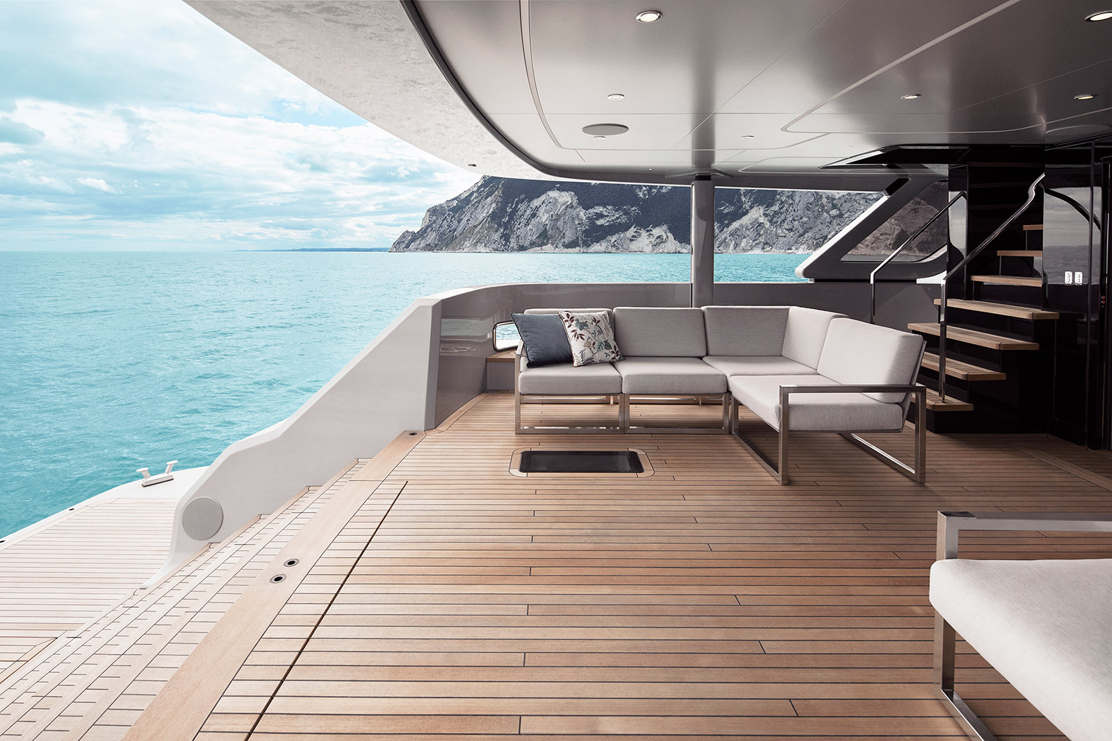 Interior, M/Y Pazienza