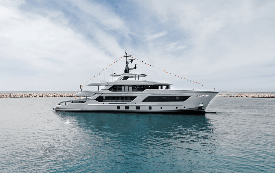 The launching of the RJ155 marks a new milestone for Cantiere delle Marche