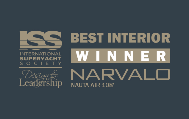 Nauta air 108 M/Y Narvalo winner at ISS 2016