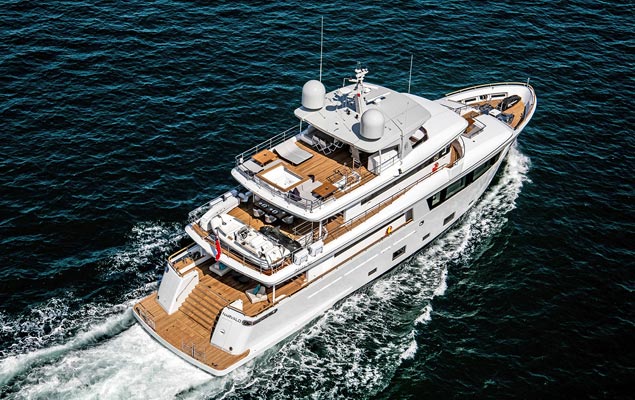 CdM presents M/Y Narvalo Nauta Air 108′