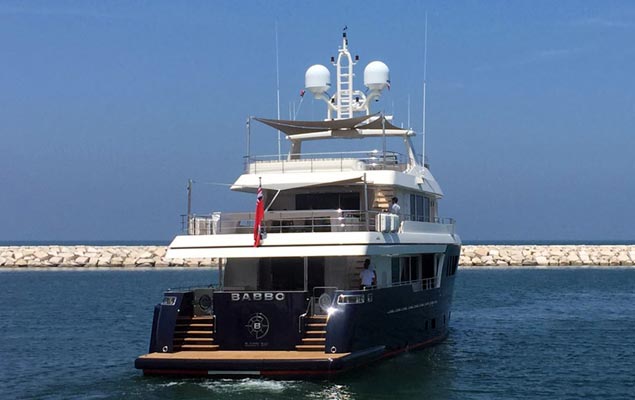Delivered Explorer Yacht Darwin Class M/Y Babbo